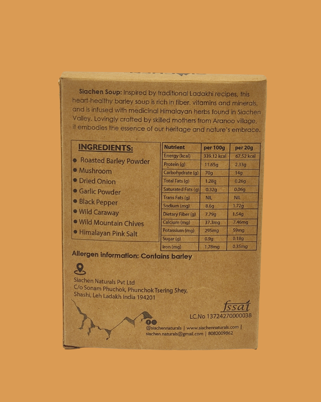 Barley & Mushroom Soup Secondary image