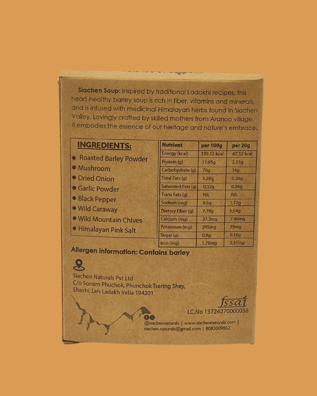 Barley & Mushroom Soup