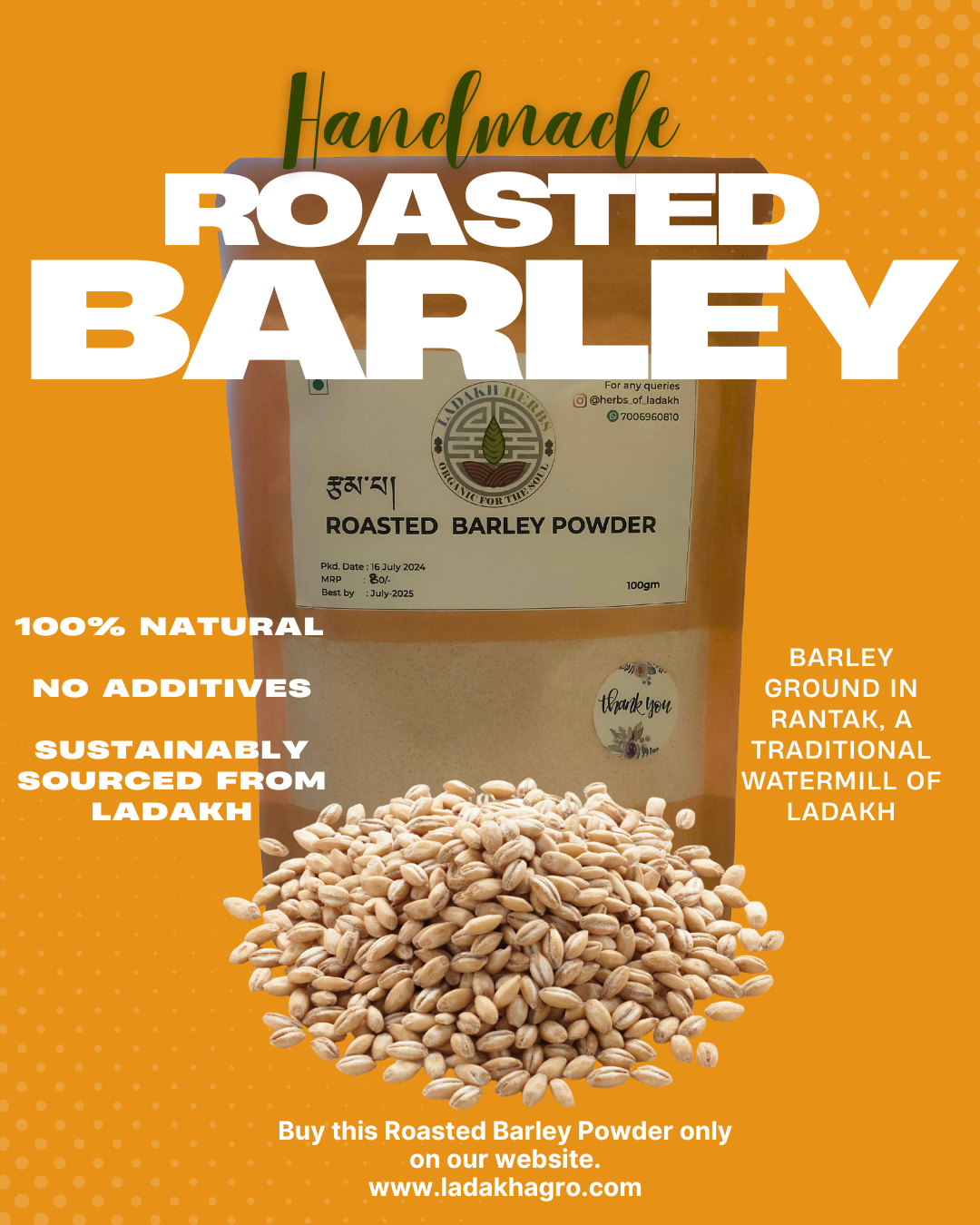 Roasted Barley Powder